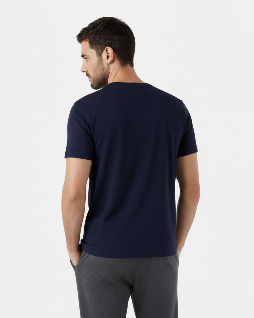 T-shirt en Coton Pima — Finition Premium