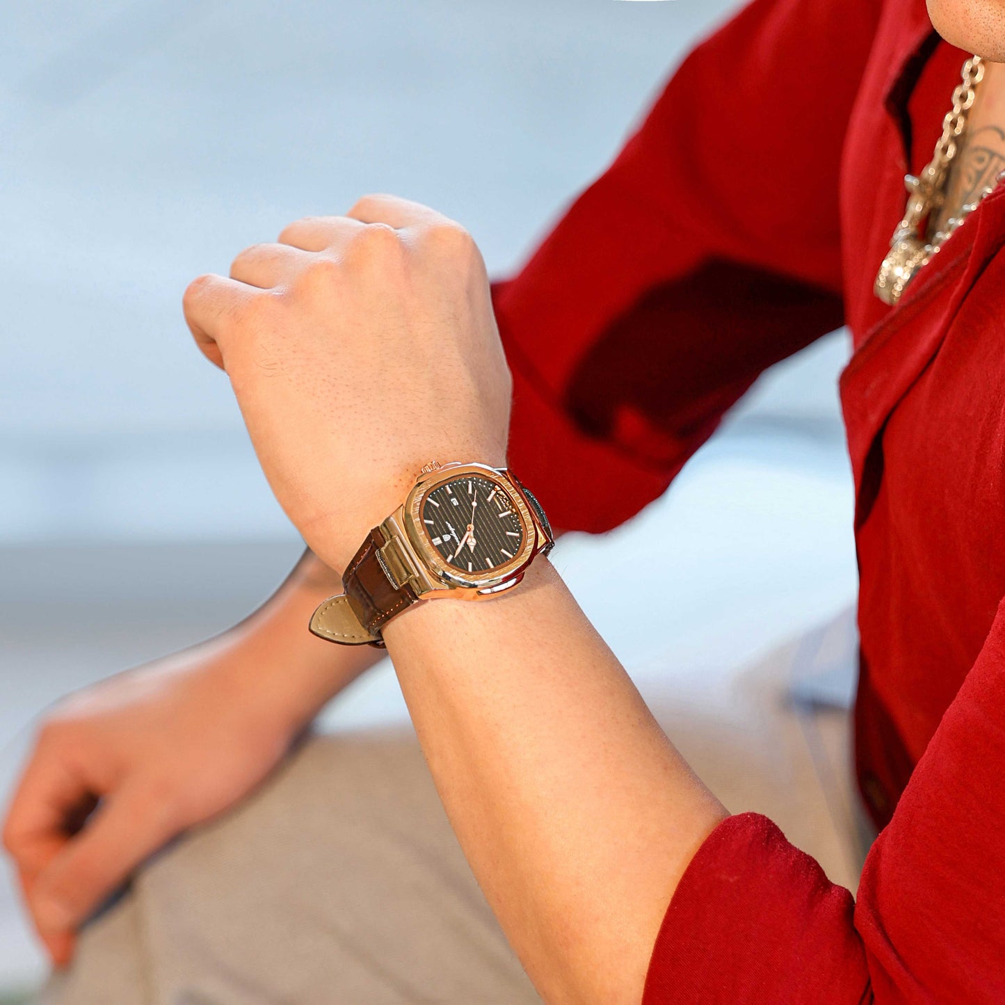 Montre Aurea — Minimalisme Raffiné