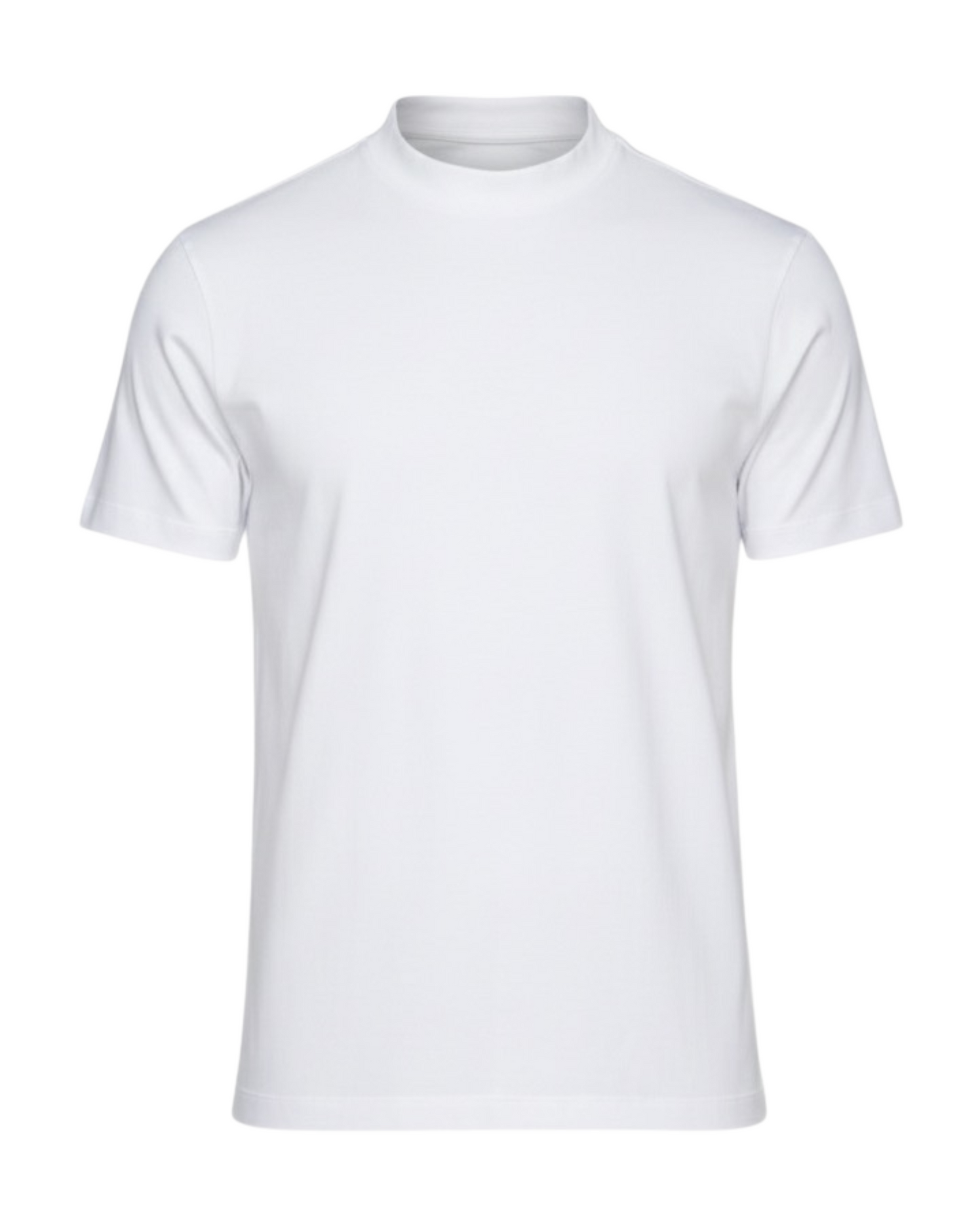 T-shirt Col Montant — Élégance Urbaine