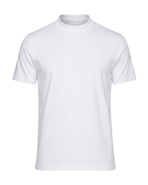 T-shirt Col Montant — Élégance Urbaine