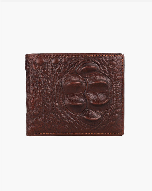 Portefeuille Croco — Élégance Texturée