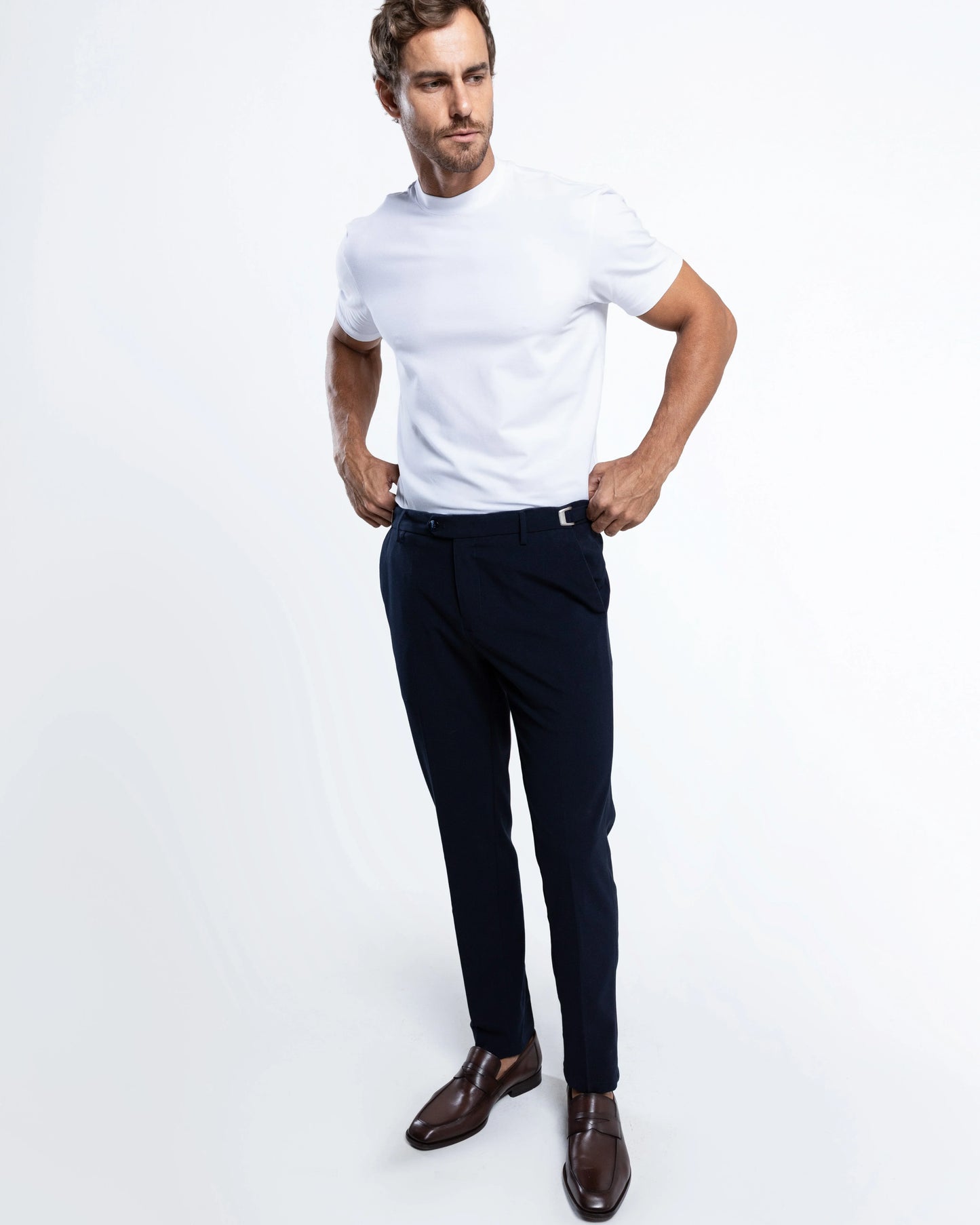 Pantalon Tailleur Monte Carlo — Élégance Classique