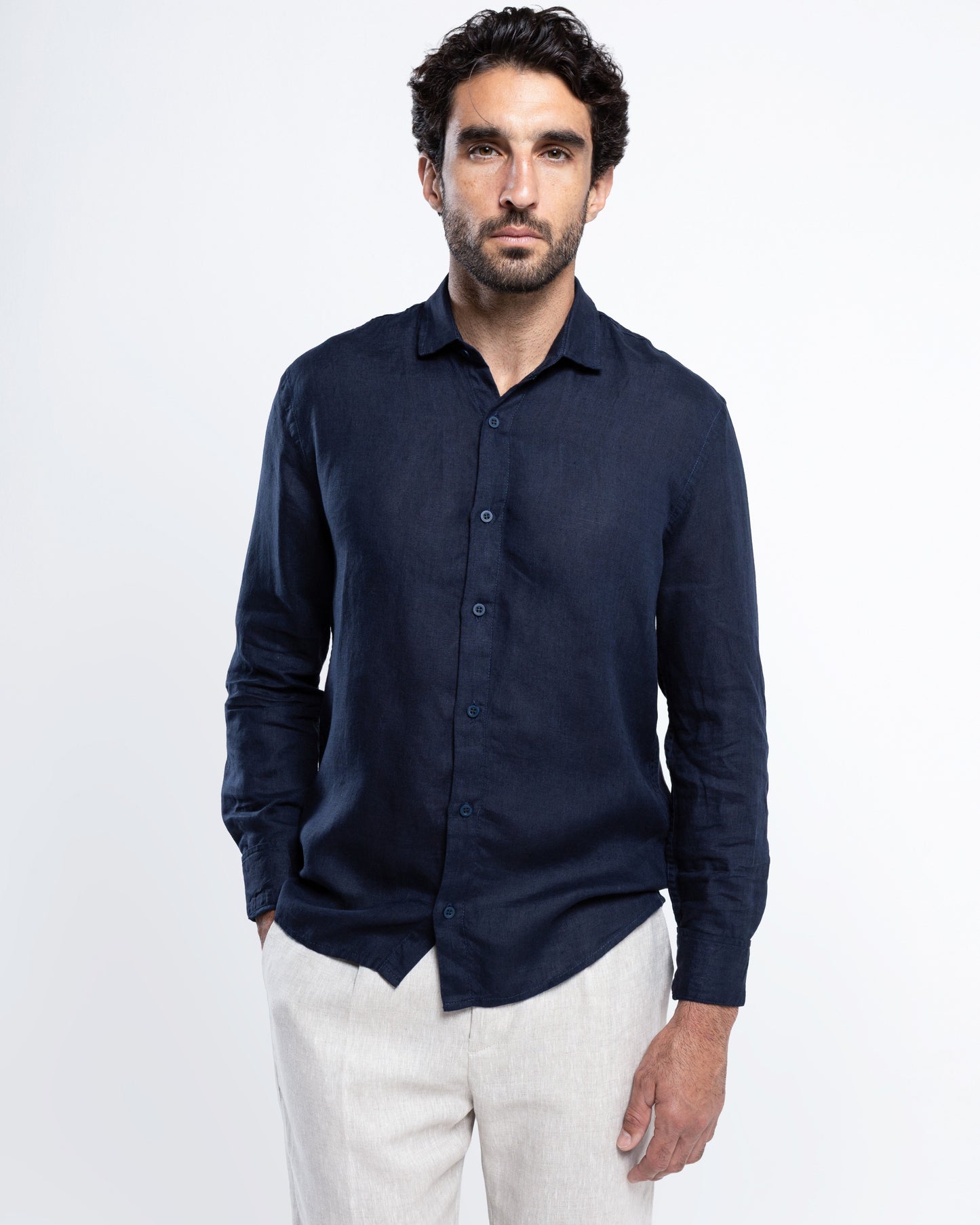 Chemise en Lin Pur Greece — Élégance Naturelle