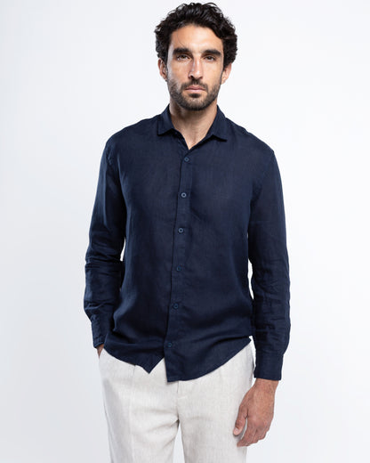 Chemise en Lin Pur Greece — Élégance Naturelle