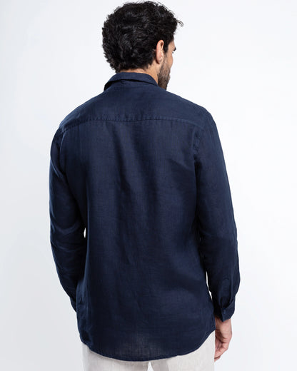 Chemise en Lin Pur Greece — Élégance Naturelle