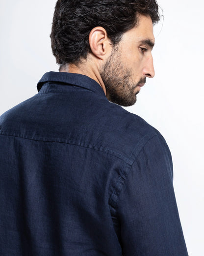 Chemise en Lin Pur Greece — Élégance Naturelle