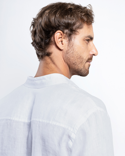 Chemise en Lin Pur Greece — Élégance Naturelle