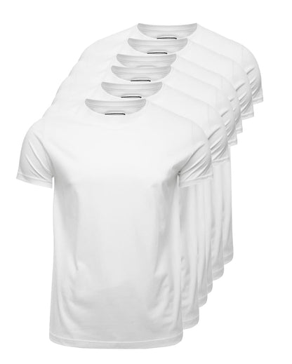 Pack 6 T-shirts en Coton Pima — Finition Haut de Gamme