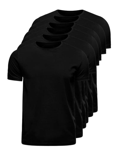 Pack 6 T-shirts en Coton Pima — Finition Haut de Gamme