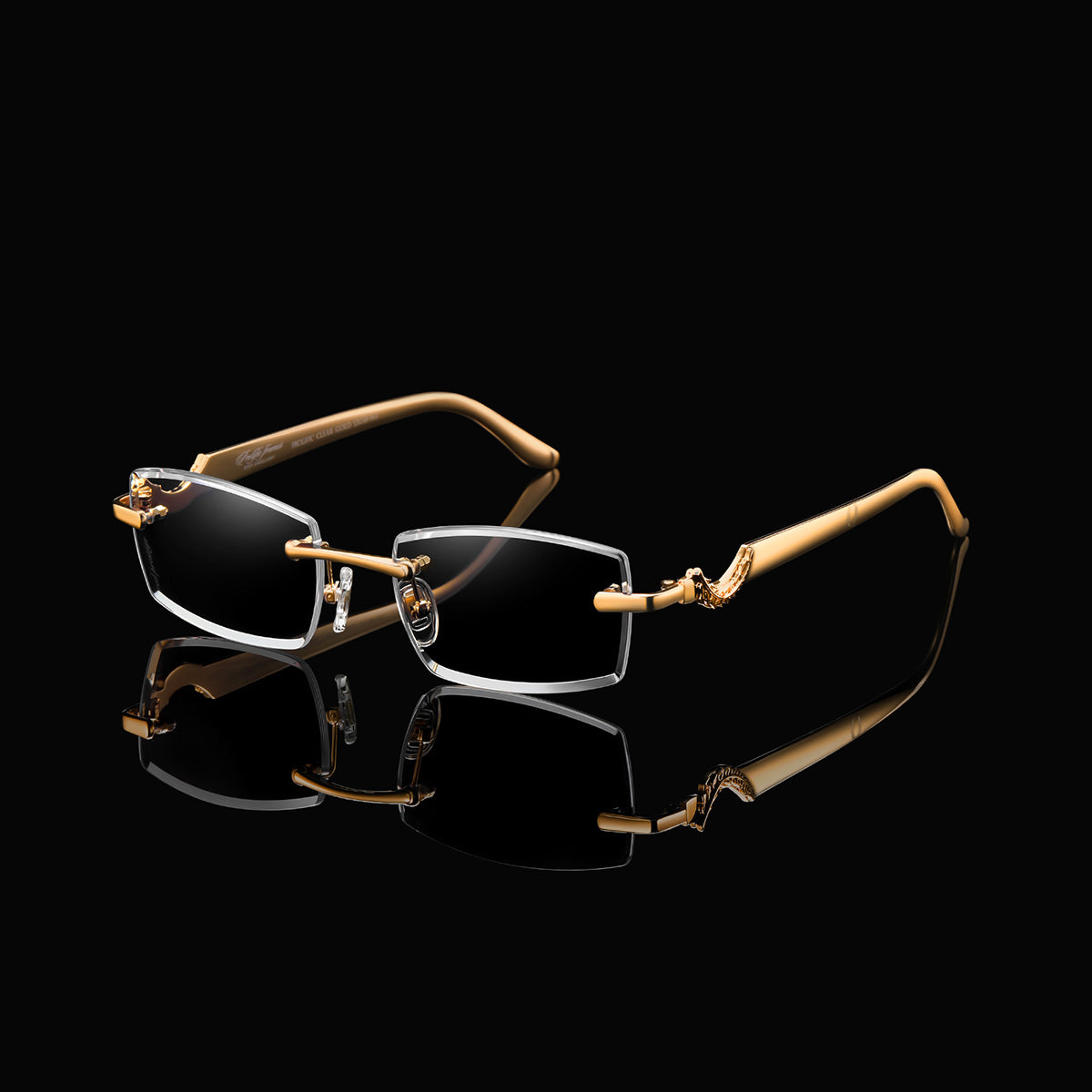 Lunettes Aurum — Finition Dorée