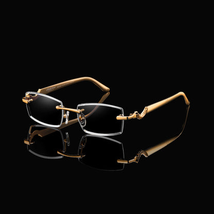 Lunettes Aurum — Finition Dorée