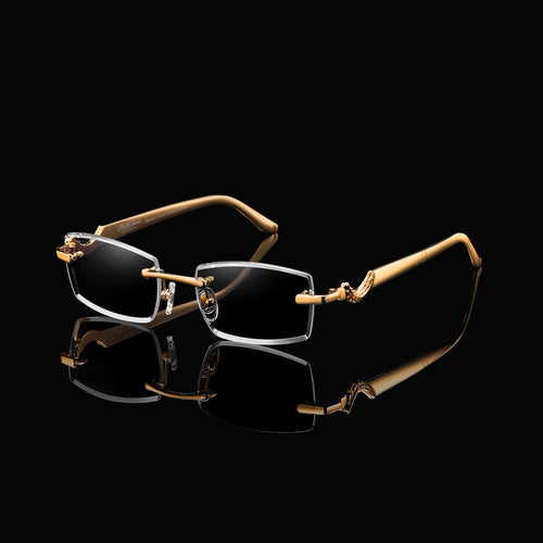 Lunettes Aurum — Finition Dorée