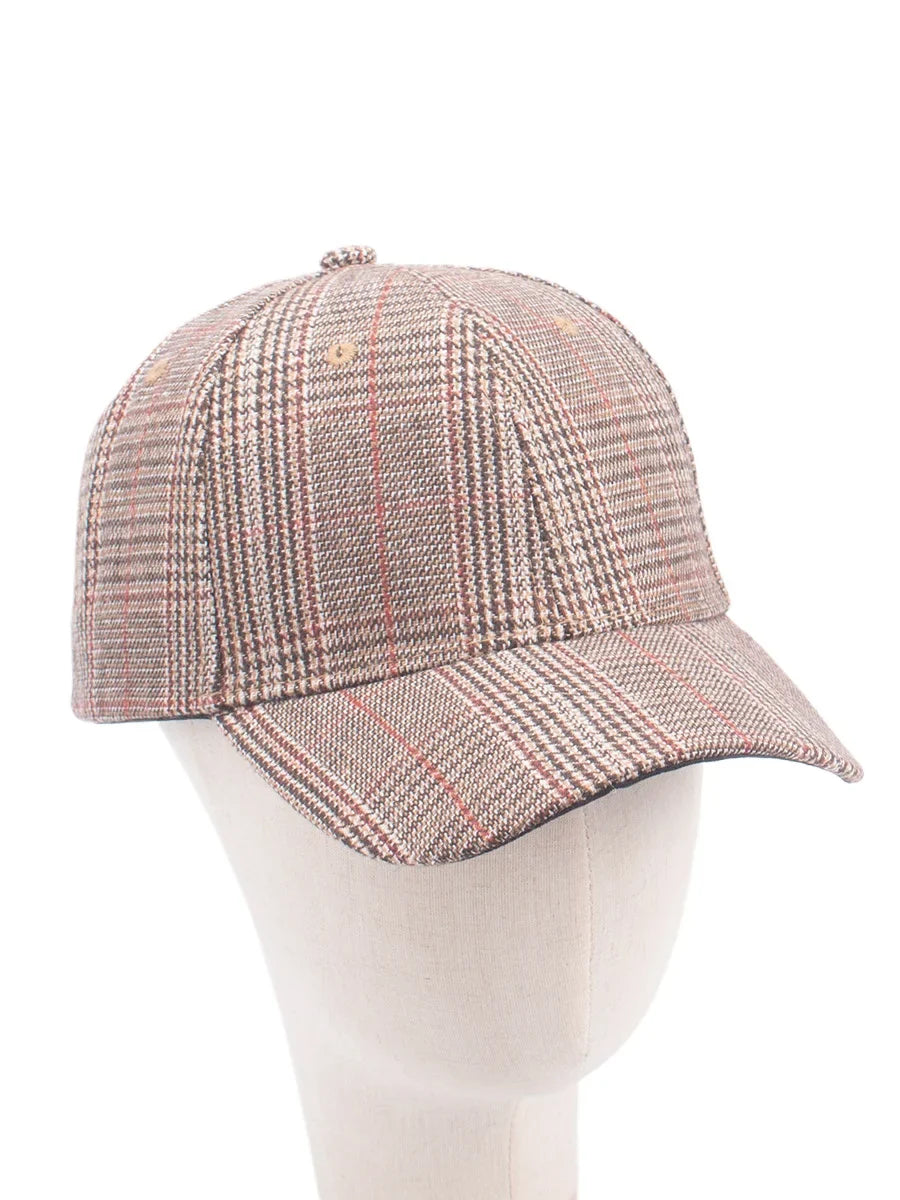 Casquette Tartan — Élégance Traditionnelle