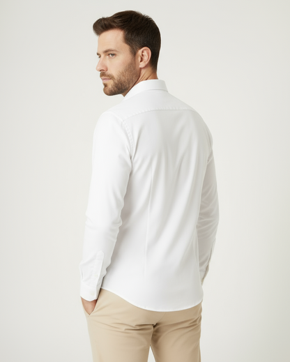 Chemise Oxford en Coton Pima — Élégance Classique