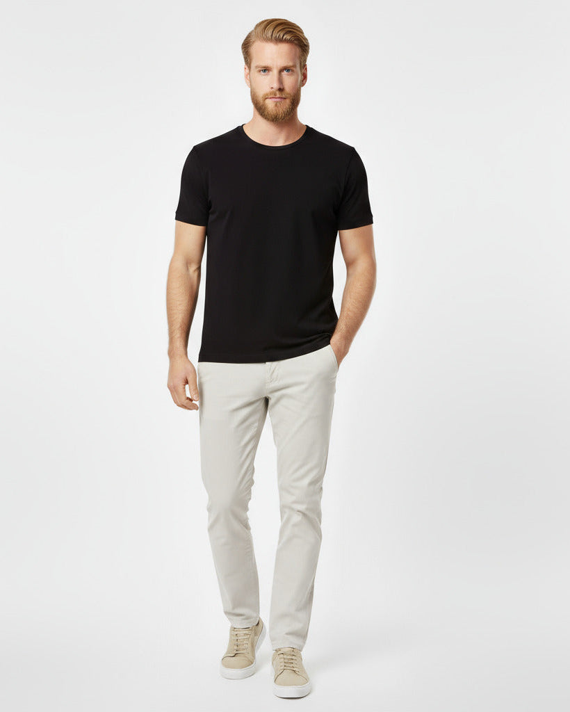 Pack 3 T-shirts en Coton Pima — Style Intemporel