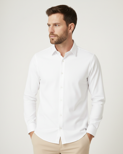 Chemise Oxford en Coton Pima — Élégance Classique