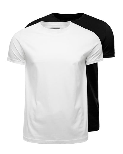 Pack 2 T-shirts en Coton Pima — Confort Raffiné