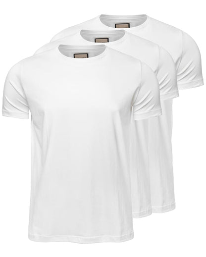 Pack 3 T-shirts en Coton Égyptien — Confort Quotidien