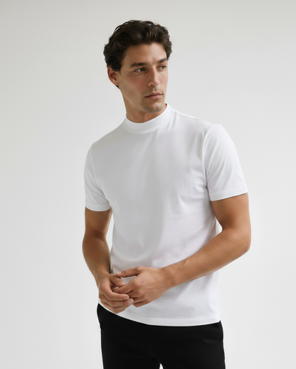 Pack 2 T-shirts Col Montant — Style Moderne