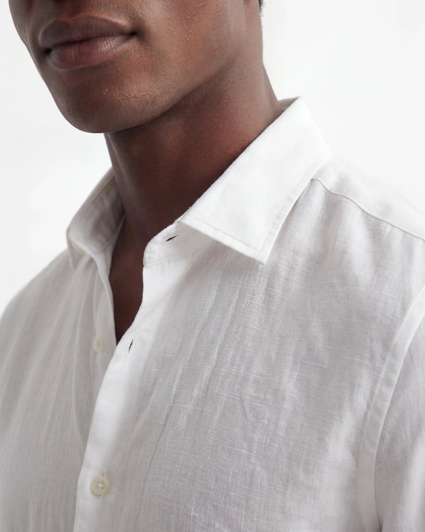 Chemise en Lin Pur Greece — Manches Courtes