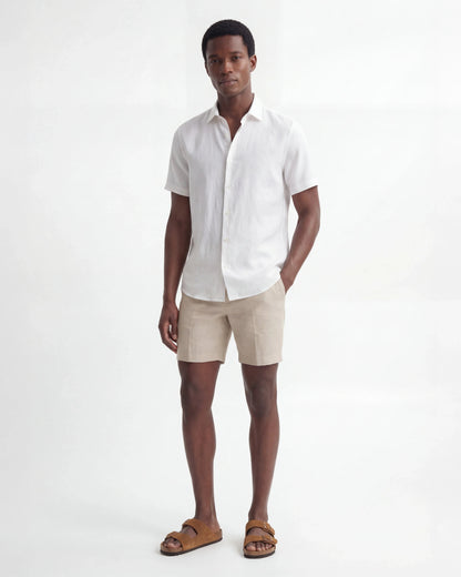 Chemise en Lin Pur Greece — Manches Courtes