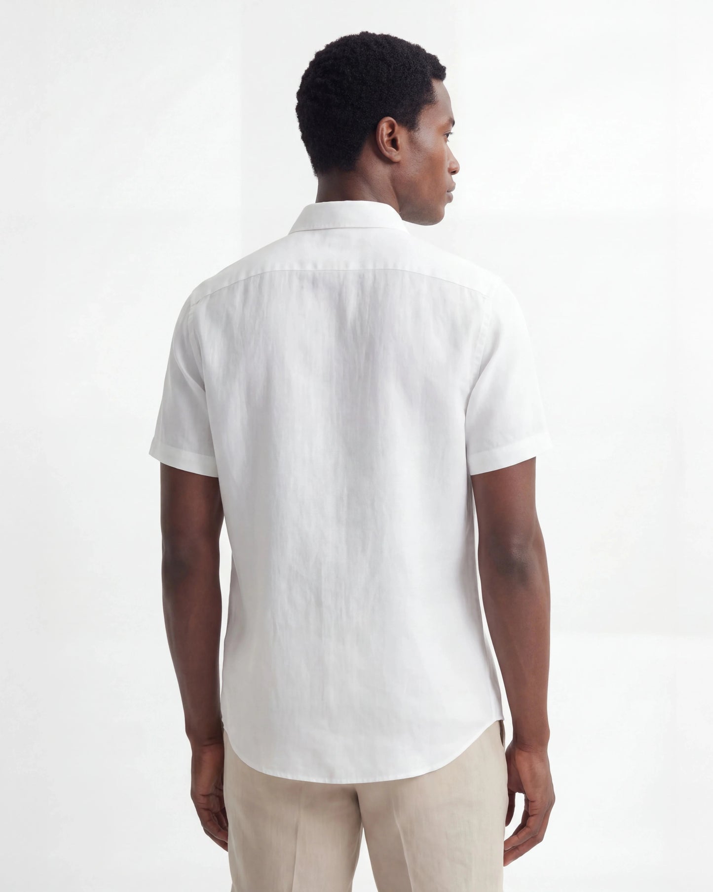 Chemise en Lin Pur Greece — Manches Courtes