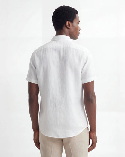 Chemise en Lin Pur Greece — Manches Courtes