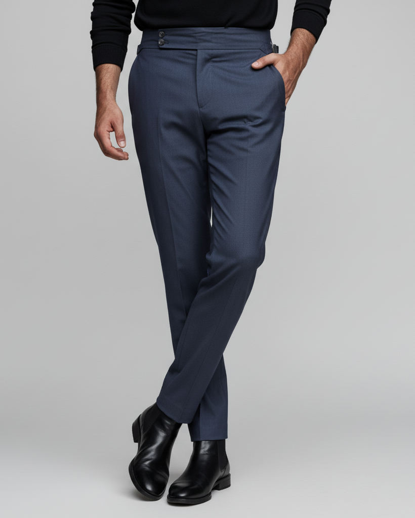 Pantalon Taille Haute Grant — Silhouette Élégante