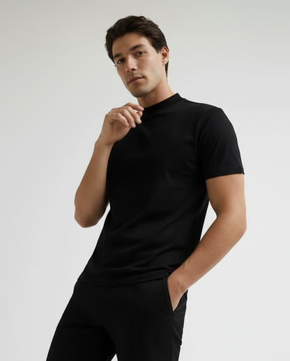 Pack 2 T-shirts Col Montant — Style Moderne