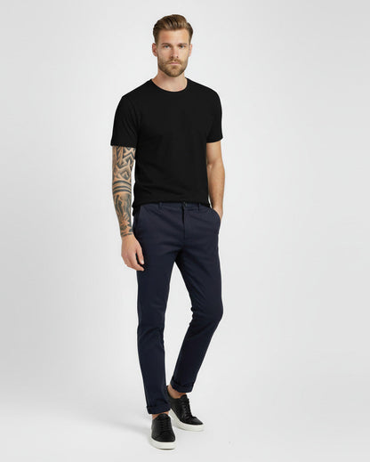 T-shirt en Coton Égyptien — Qualité Essentielle